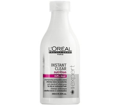 Шампунь от перхоти для сухих и окрашенных волос L'Oreal Professionnel Instant Clear Nutrition