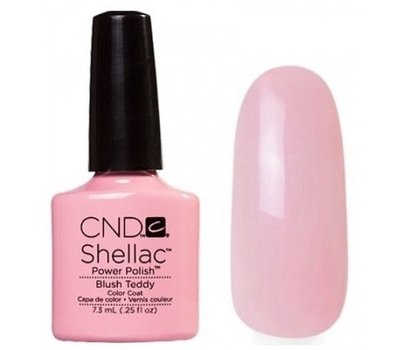 90484 Blush Teddy Гель-лак Creative Shellac Нежный розовый коллекция Intimates